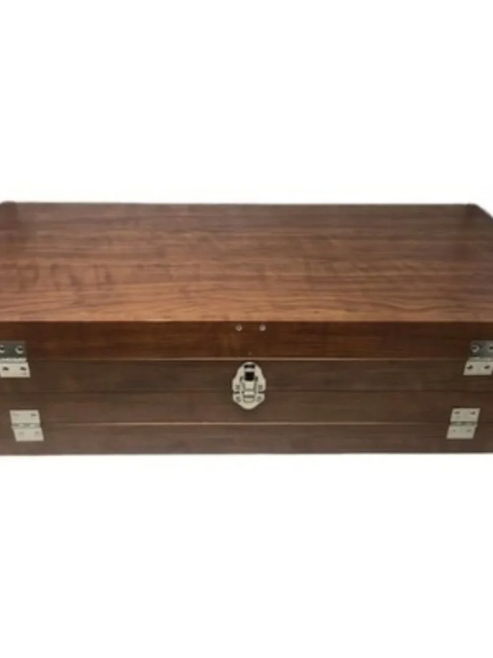 Vintage Folding Optical Sales Rep Display Case 144 Slot Eyeglass Sunglasses Wood